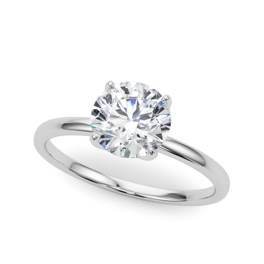 4 Prong Solitaire Engagement Ring