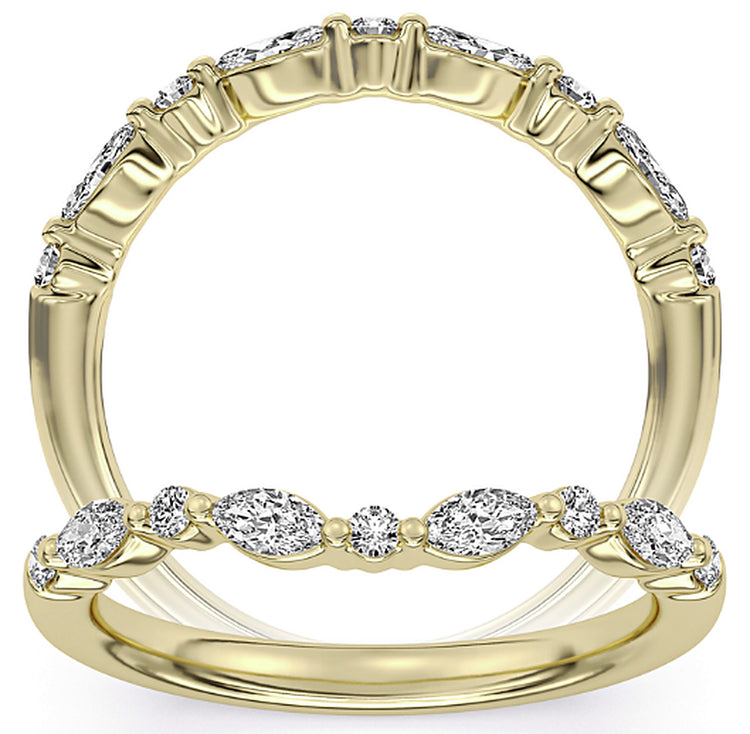 Matching wedding band (style RG073363B) for RG073363-EM-2