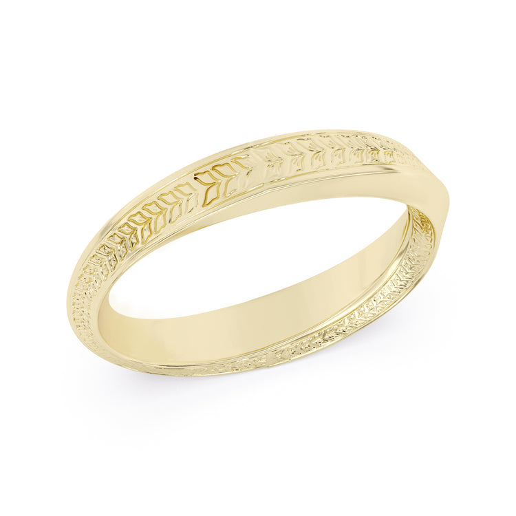Vow by Lustig 14K Yellow Gold Wedding Band