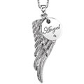 Sterling Silver Angel Wing Pendant