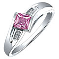 Platina4 Pink Sapphire Ring