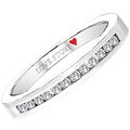 White gold diamond wedding band