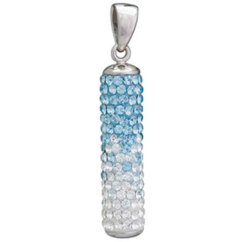 Arezzo sterling silver crystal pendant
