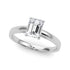 Solitaire Engagement Ring - 14K, Size 7.0 (Setting Only)