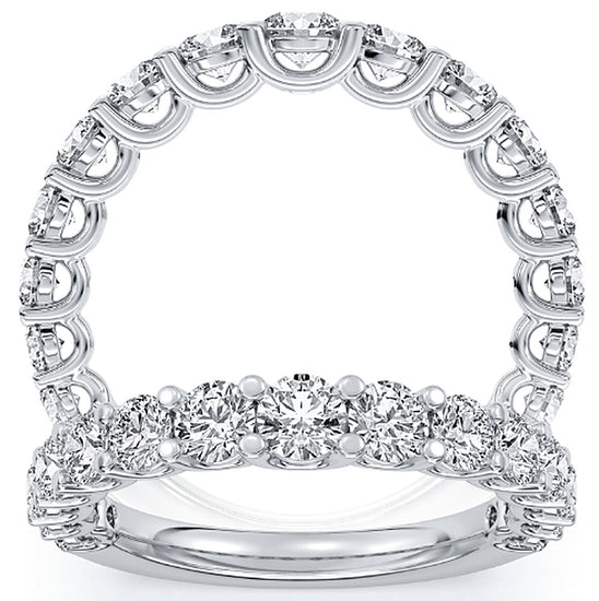 Matching wedding band (style AMR8184B) for AMR8184-OV-3.0