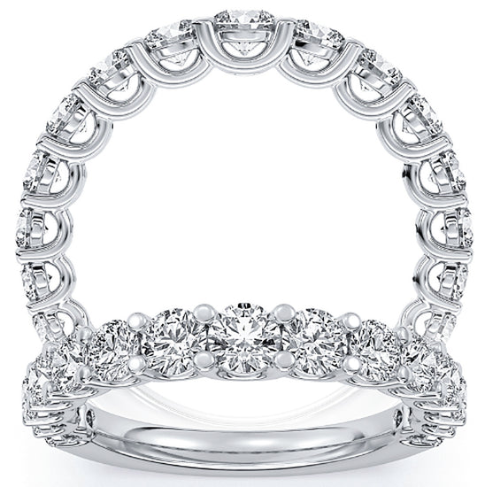 Matching wedding band (style AMR8184B) for AMR8184-RAD-3.0