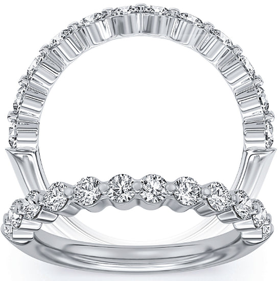 Matching wedding band (style RG055952B) for RG055952-OV-3