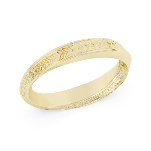 Vow by Lustig 14K Yellow Gold Wedding Band