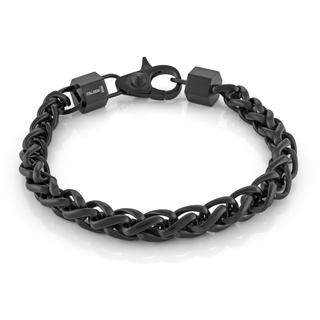 Black matte stainless steel bracelet