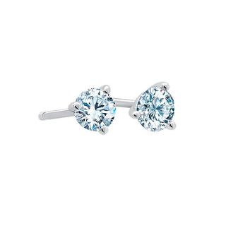 White gold .33ct diamond studs