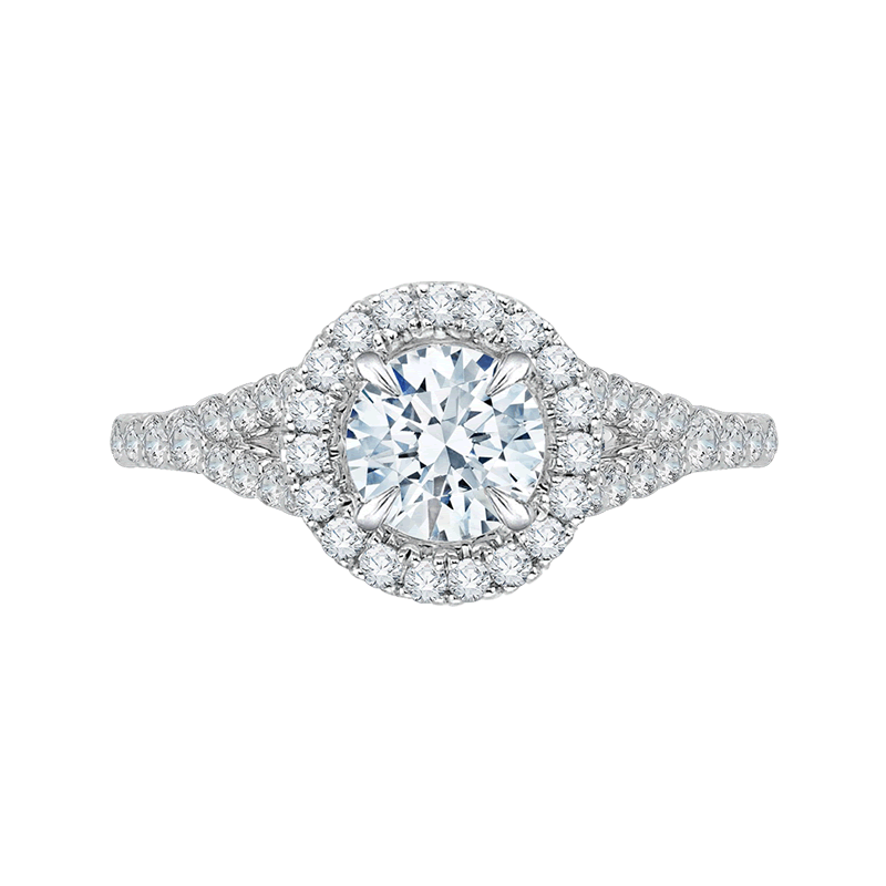 Carizza Engagement Ring-Semi-Mount