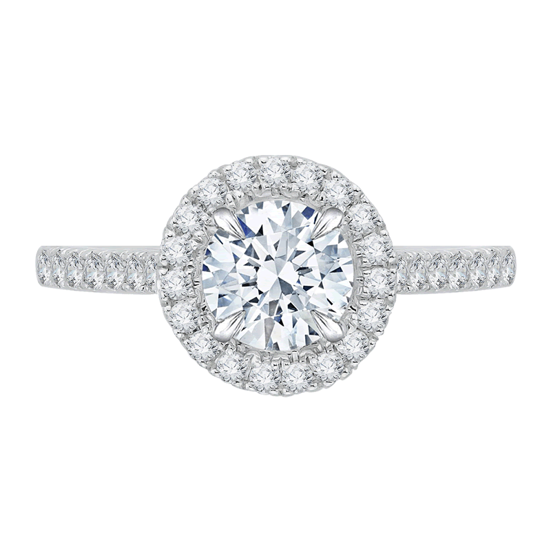 Carizza Engagement Ring-Semi-Mount