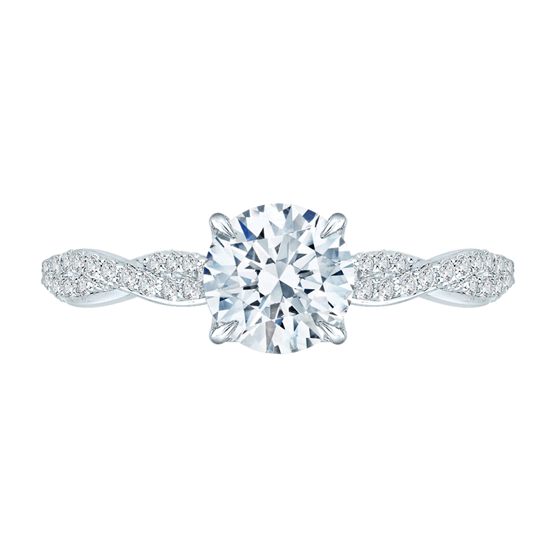 Carizza Engagement Ring-Semi-Mount
