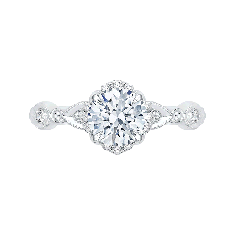 Carizza Engagement Ring-Semi-Mount