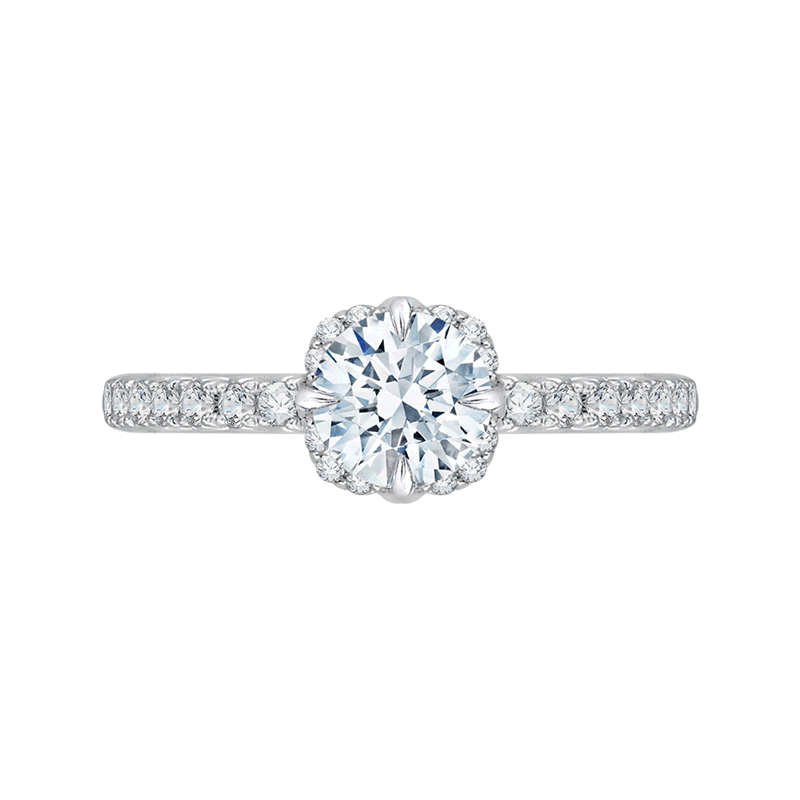 Carizza Engagement Ring-Semi-Mount