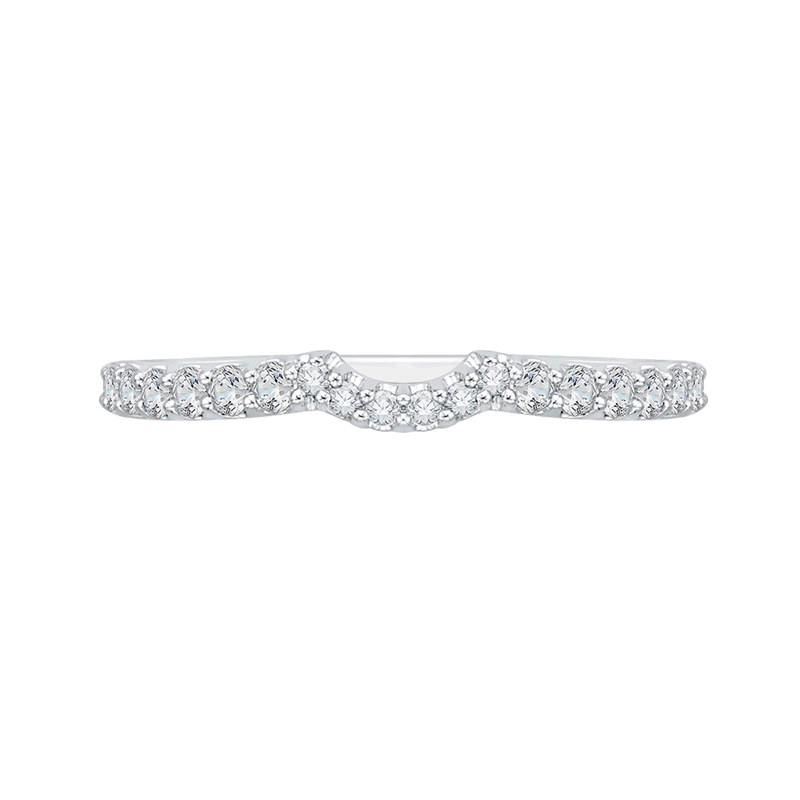 Carizza Wedding band -CA0120BK-37W - Lustig Jewelers