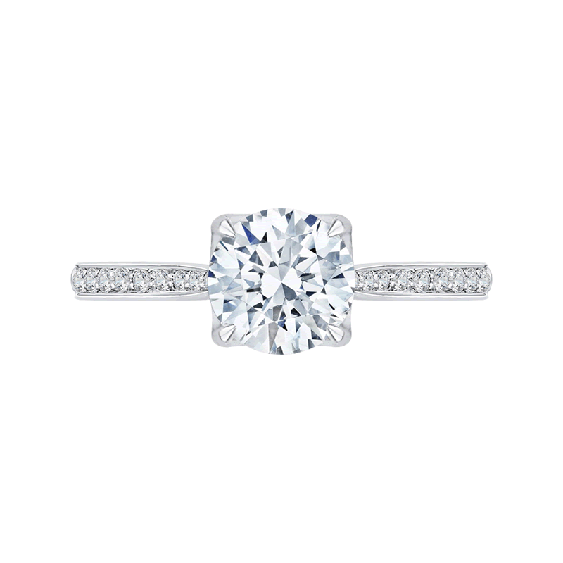 Carizza Engagement Ring-Semi-Mount