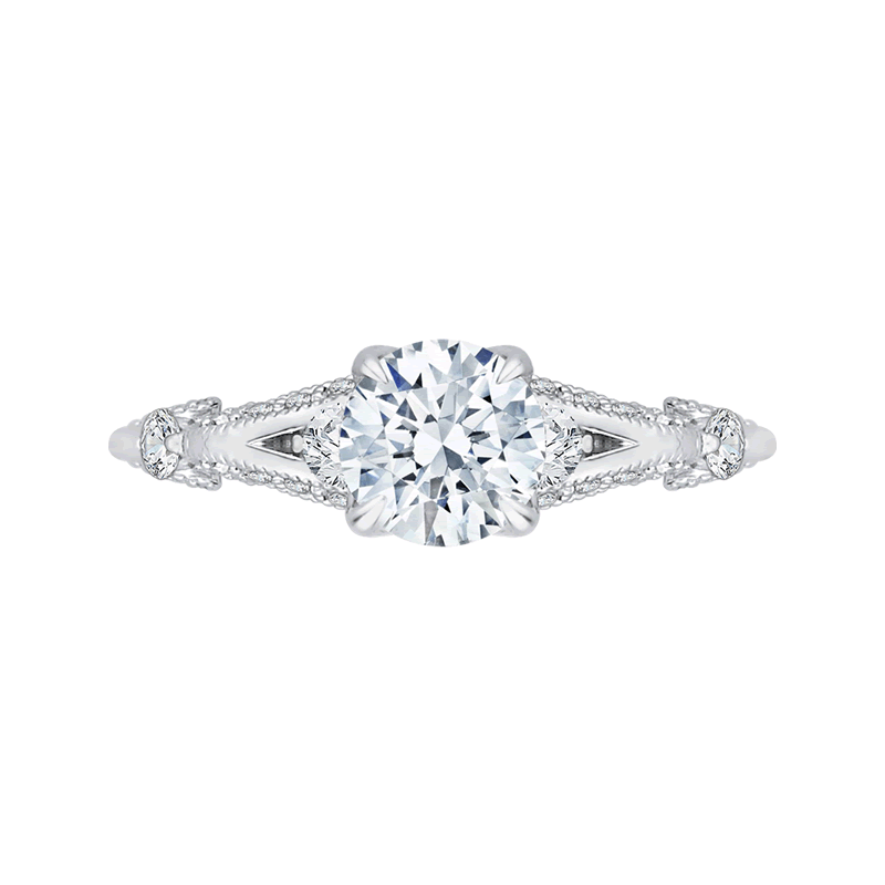 Carizza Engagement Ring-Semi-Mount