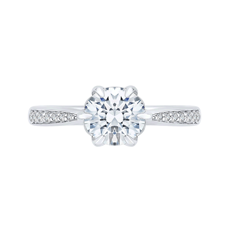 Carizza Engagement Ring-Semi-Mount