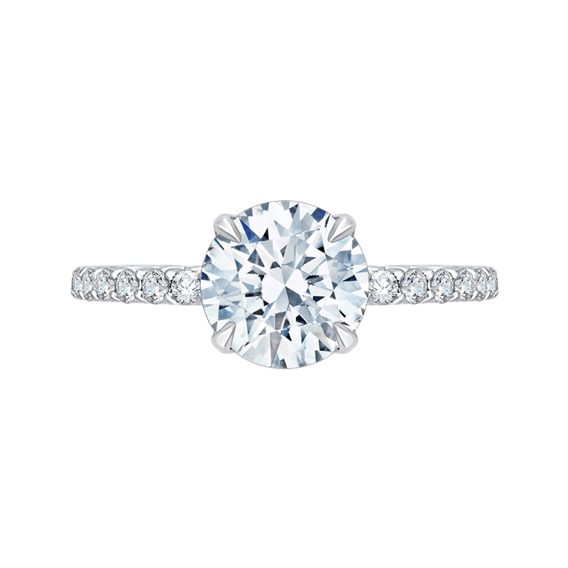 Carizza Engagement Ring-Semi-Mount