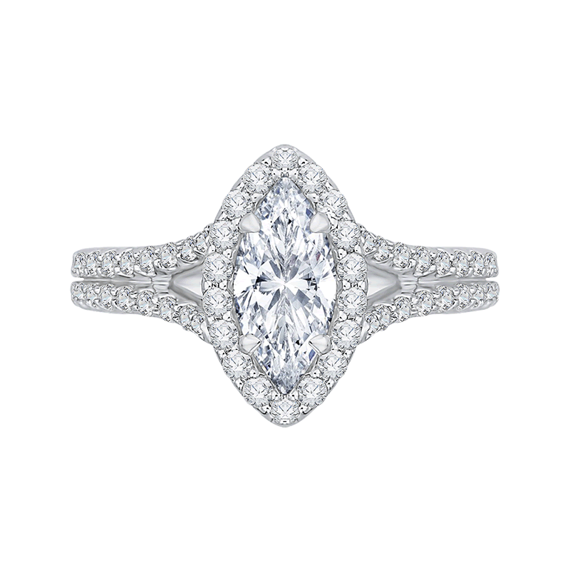 Carizza Engagement Ring-Semi-Mount