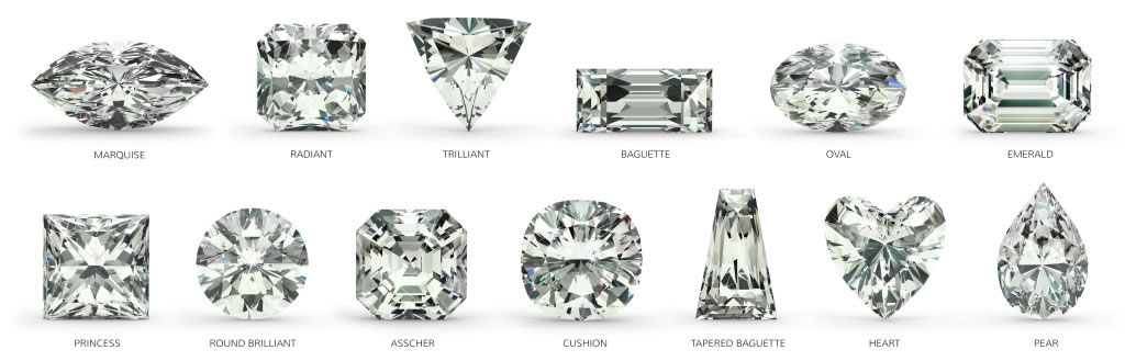 Diamond shapes